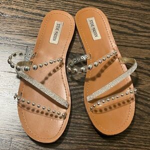 Steve Madden Size 9 Luciella Sandals with Rinestones